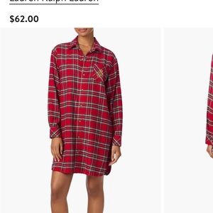 Ralph Lauren Flannel Sleep Shirt